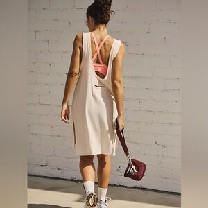 ▪️Free People Hot Shot Tunic Tank In Bleached Clay-M